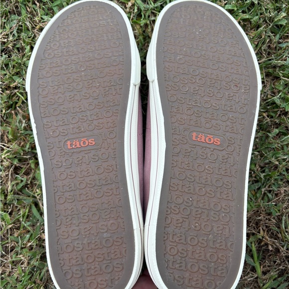 Taos Women’s Z Sole Sneakers Footwear Mauve/Pink Canvas Shoes - Picture 3 of 4